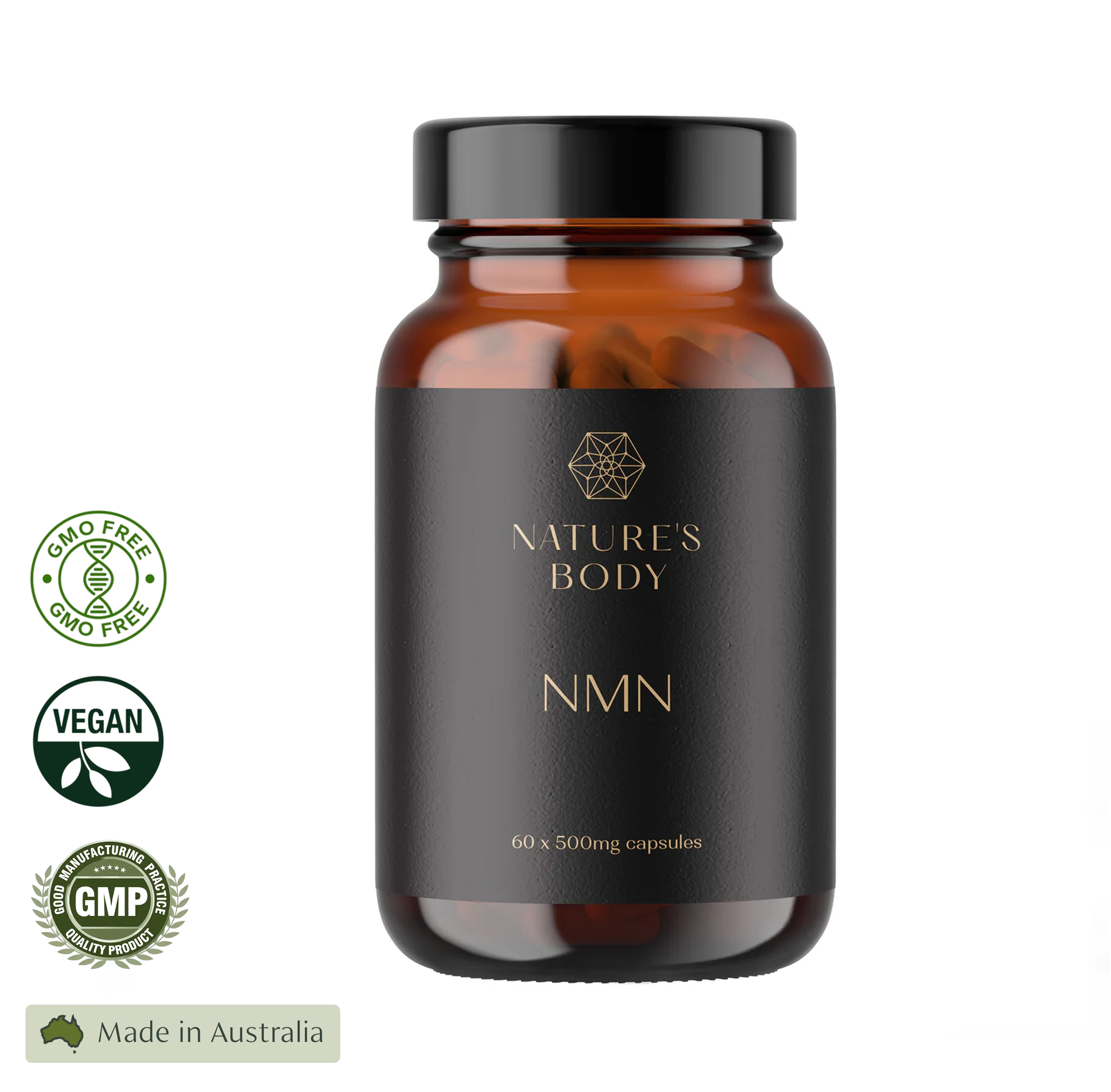 A single green leaf against a white background.