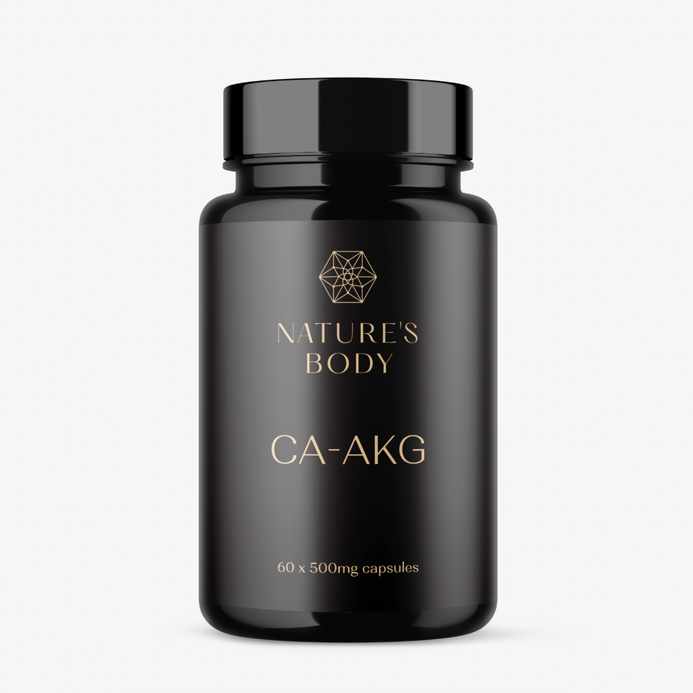 Ca-AKG 500mg 60 Capsules (Calcium Alpha-Ketoglutarate) SALE