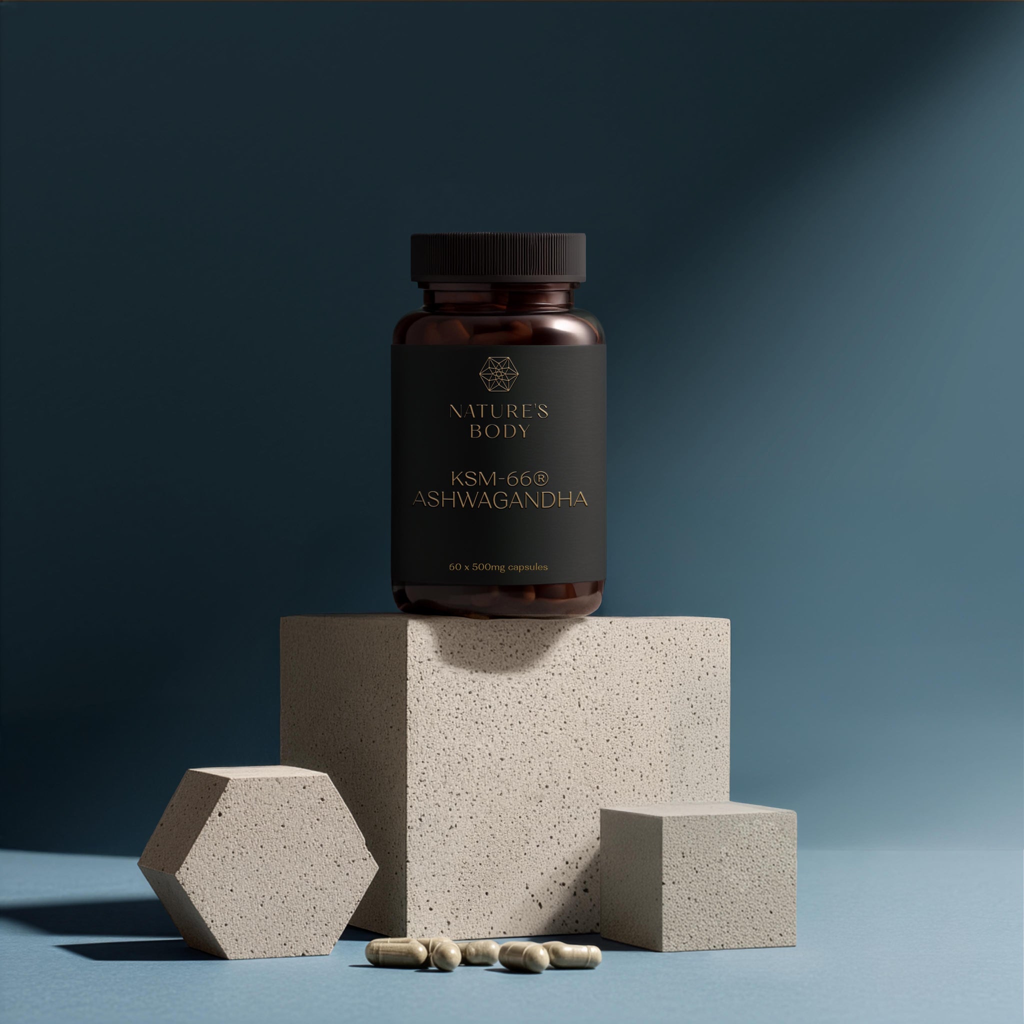 KSM Ashwagandha Capsules 60 x 500mg GMP & Australian Made