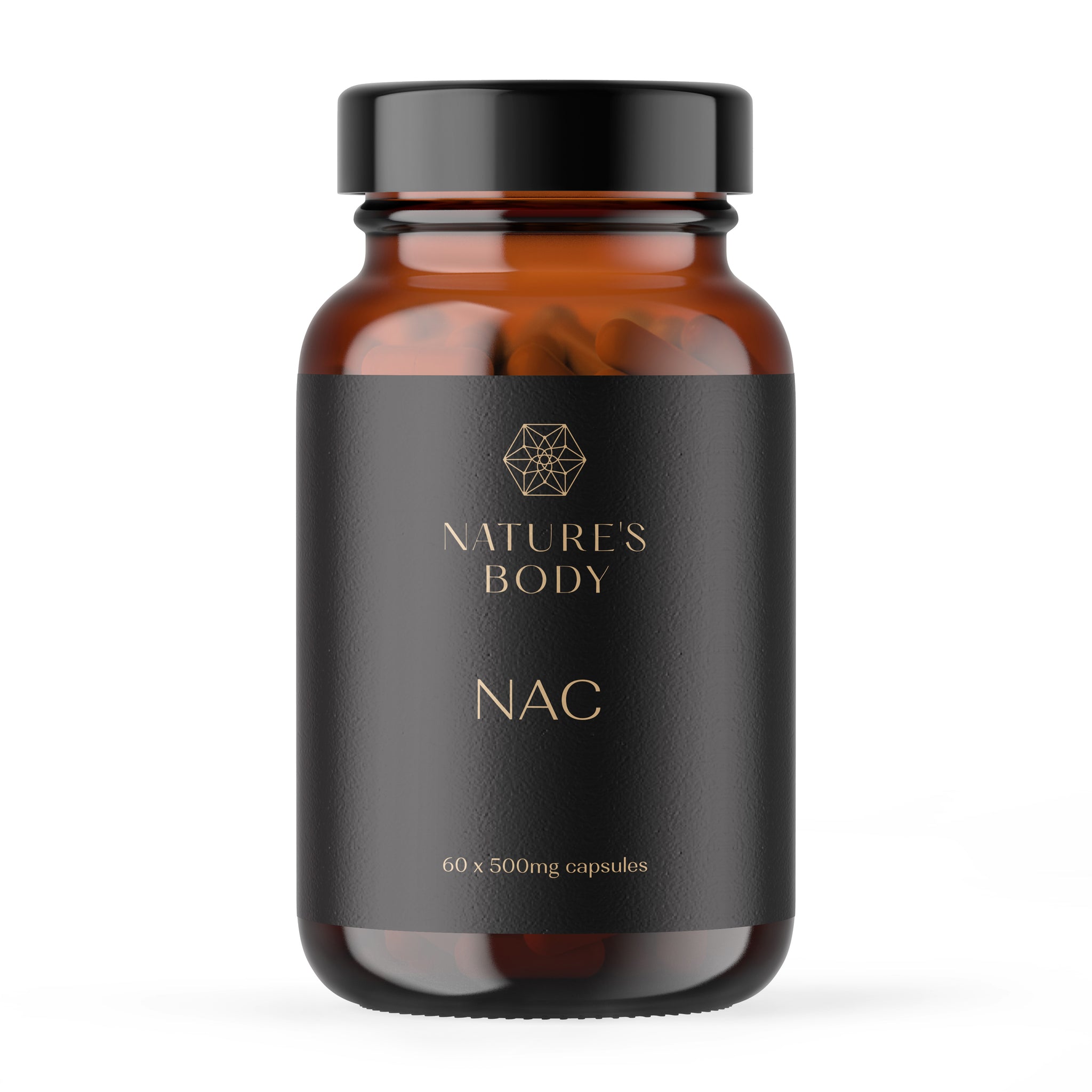 NAC (N-Acetyl-Cysteine) 60 Capsules (500mg each)