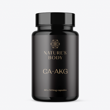 Ca-AKG 500mg 60 Capsules (Calcium Alpha-Ketoglutarate)