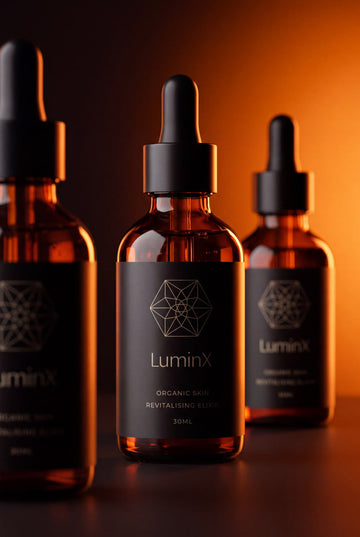 3 PACK of LuminX - Organic Face Oil 30ml