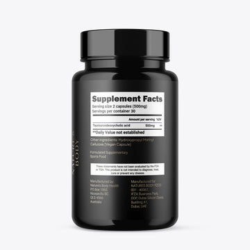 TUDCA Capsules 60 x 250mg - Liver Support & Detox