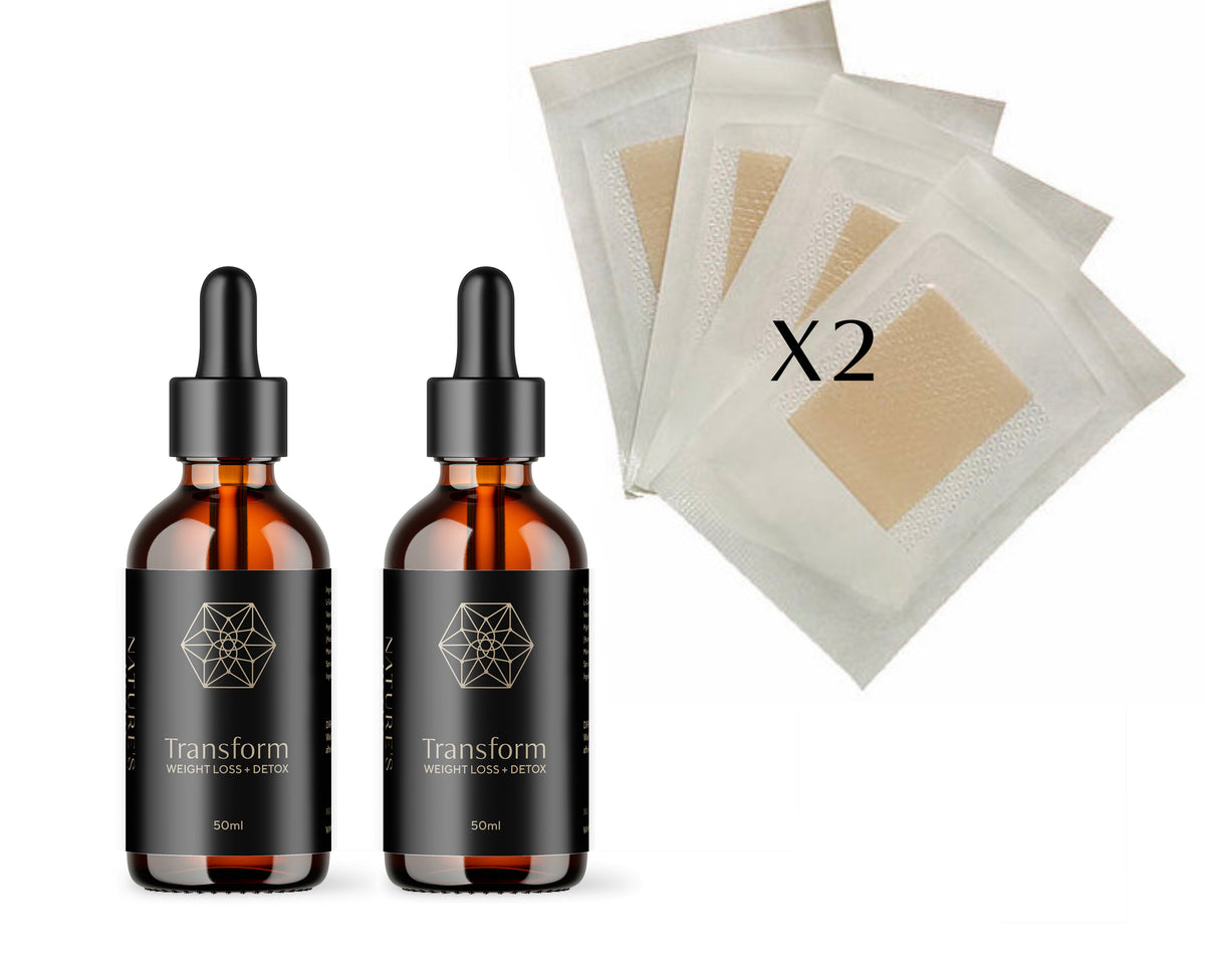 Transform - Homeopathic Daily Support Drops & Patches (8 Weeks)